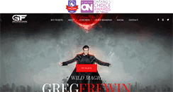 Desktop Screenshot of gregfrewintheatre.com