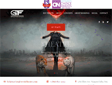 Tablet Screenshot of gregfrewintheatre.com